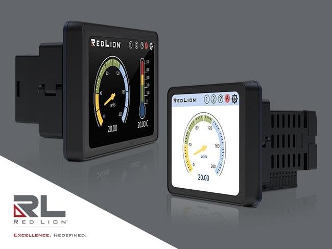 Red Lion lanceert de PM-50; een nieuwe generatie grafische paneelmeters